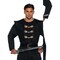 Men’s Medieval Knight Costume Tunic Pants Belt Historical Outfit